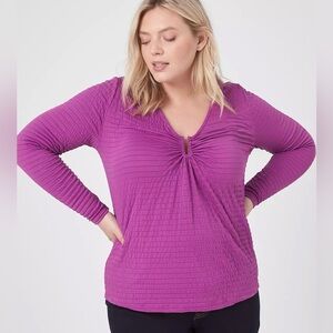 LANE BRYANT 10/12 blouse